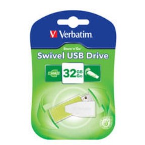 USB 2.0 Store ´N´ Go Swivel 32GB, Green