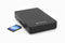 Portable HDD w/SD Card Reader 1TB, Black (16GB SD)