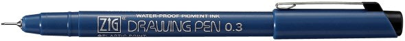 ZIG Drawing Pen 0,3 mm Black